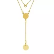 Intercalaire rond 3 trous 9 mm en Argent 925 x1