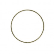 Anneau de montage et tissage rond 40 mm - Bronze x1|raw }}