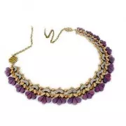 Perles en verre Amos® par Puca® 5x8 mm Opaque White x10g