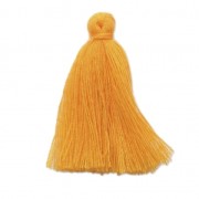 Pompon imitation coton 27-30 mm Sunflower x1|raw }}