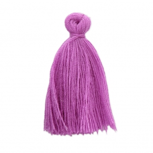 Pompon imitation coton 27-30 mm Purple x1