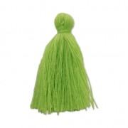 Pompon imitation coton 27-30 mm Lime x1|raw }}