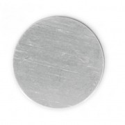Ebauche ronde - disque - à poinçonner - 25 mm en aluminium x1