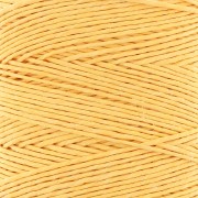 Fil de lin ciré pour bijoux micro macramé 0.7 mm couleur Jaune orangé n°7 x 100 g