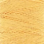 Fil de lin ciré pour bijoux micro macramé 0.7 mm couleur Jaune orangé n°7 x 100 g
