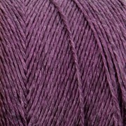 Fil de lin ciré pour bijoux micro macramé 0.7 mm couleur Prune n°15 x 100 g