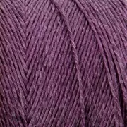 Fil de lin ciré pour bijoux micro macramé 0.7 mm couleur Prune n°15 x 100 g