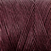 Fil de lin ciré pour bijoux micro macramé 0.7 mm couleur Bordeaux n°24 x 100 g
