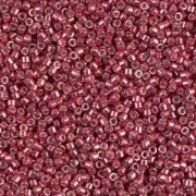 Miyuki Delica 11/0 DB0428 - Galvanized Light Cranberry x8g|raw }}
