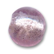 Perles rondes Feuille d'Argent 10 mm Light Rose x6|raw }}