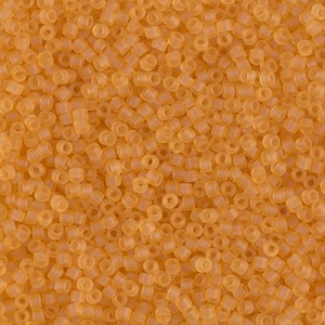 Miyuki Delica 11/0 DB0742 - Mat Transparent Light Topaz x 8g