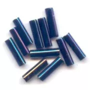 Bugles Miyuki 6 mm BGL-452 - Dark Blue Iris Metallic x10g