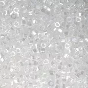 Miyuki Delica 11/0 Hex Cut DBC0050 - Crystal Luster x8g