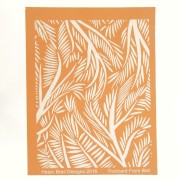 Silk Screen Helen Breil pour pâte polymère 95x130 mm - Postcard From Bali|raw }}