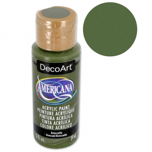 Peinture acrylique haute qualité - DecoArt Americana - Avocat x 59ml