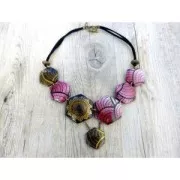 Silk Screen Moiko pour bracelet 26.5x8.5 cm - Motif Jungle