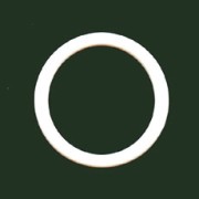 Anneau 26 mm Blanc x1