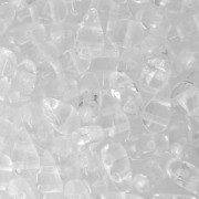 Perles en verre DropDuo® 2 trous 3x6 mm Crystal x50|raw }}