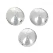Perles en verre tchèque rondes  3 mm Labrador x50