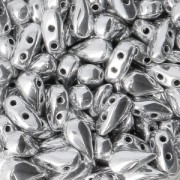 Perles en verre DropDuo® 2 trous 3x6 mm Labrador x50|raw }}