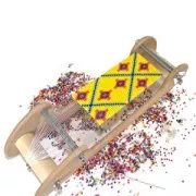 Métier à tisser des perles kit basique pour créations de bijoux fantaisie DIY