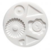 Mini moule silicone pour pâte polymère et pâte de métal Décoration|raw }}