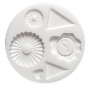 Mini moule silicone pour pâte polymère et pâte de métal Décoration