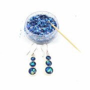 Paillettes pour résine  - Effet Mica - Chartreuse x7g