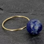 Bague pour semi-percée 6 - 8 - 10 mm Taille 52 en Gold filled (or laminé)  x1