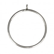 Bague pour semi-percée 6 / 8 et 10 mm en Argent 925 Taille 52 x1|raw }}