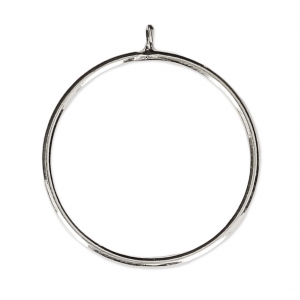 Bague pour semi-percée 6 / 8 et 10 mm en Argent 925 Taille 52 x1