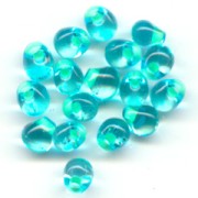 Mini-gouttes Miyuki 3.4 mm DPF20 - Aqua Mint Green Lined x8g|raw }}