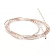Cannetille lisse pour broderie - création broches & bijoux brodés 1 mm Rose Gold