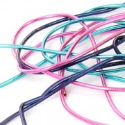 Cannetille lisse pour broderie - création broches & bijoux brodés 1 mm Fuchsia