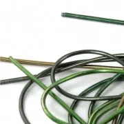 Cannetille lisse pour broderie - création broches & bijoux brodés 1 mm Emerald