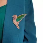 Cannetille lisse pour broderie - création broches & bijoux brodés 1 mm Emerald