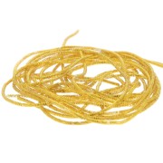 Cannetille frisée pour broderie - broches & bijoux brodés 1 mm - Dark Gold x5g|raw }}
