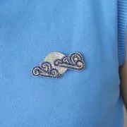 Jaseron pour broderie - création de broches & bijoux brodés 1 mm Silver x1m