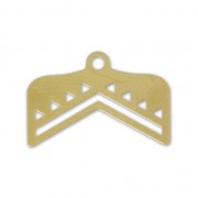 Embout tissage de perles Miyuki 11/0 exclu Perles&Co Ethnique 18mm Doré à l'or fin|raw }}