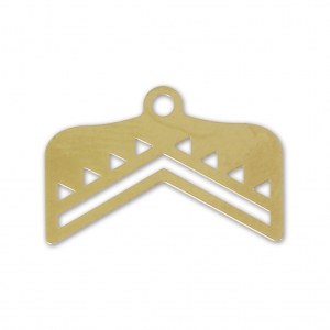 Embout tissage de perles Miyuki 11/0 exclu Perles&Co Ethnique 18mm Doré à l'or fin