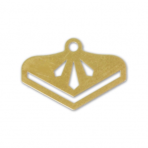 Embout tissage de perles Miyuki 11/0 exclu Perles & co 18mm Bohème Doré à l'or fin à l'or fin