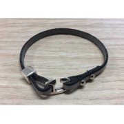 Fermoirs à visser 4 mm pour lacet 5 mm Placage Argent fin vieilli x2