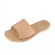 Paire de mules en cuir à customiser Taille 37 Naturel x1