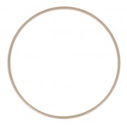 Grand cercle en bois de hêtre pour attrape rêve et décoration 30 cm x1