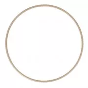 Grand cercle en bois de hêtre pour attrape rêve et décoration 30 cm x1