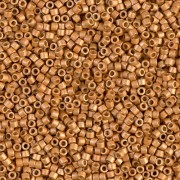 Miyuki Delica Duracoat 11/0 DB1833F - Galvanized Yellow Gold Mat x8g|raw }}