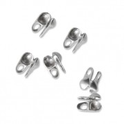 Embouts pour chaîne maille boule 1.5 mm en Acier inox x20