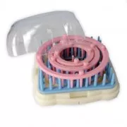 Set à fabriquer des pompons - forme fleur x1