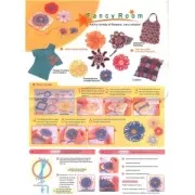 Set à fabriquer des pompons - forme fleur x1