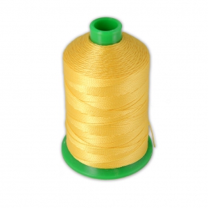 Fil en polyester Vega Super taille 20 Jaune n°308 x300m